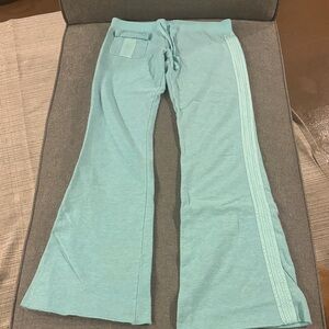 Vintage Juicy Aqua Flared Pants